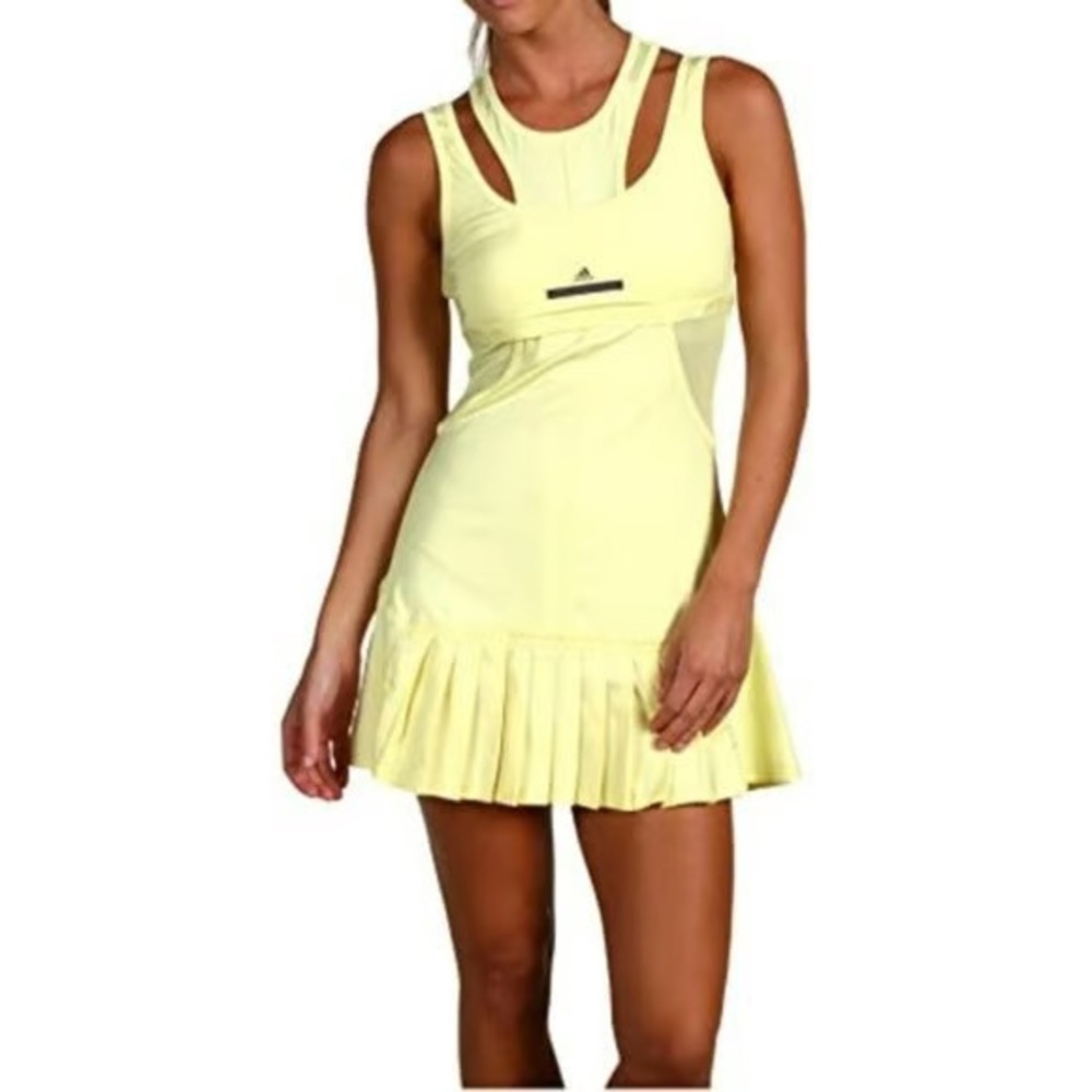 ADIDAS BY STELLA MCCARTNEY Yellow Tennis Dress M